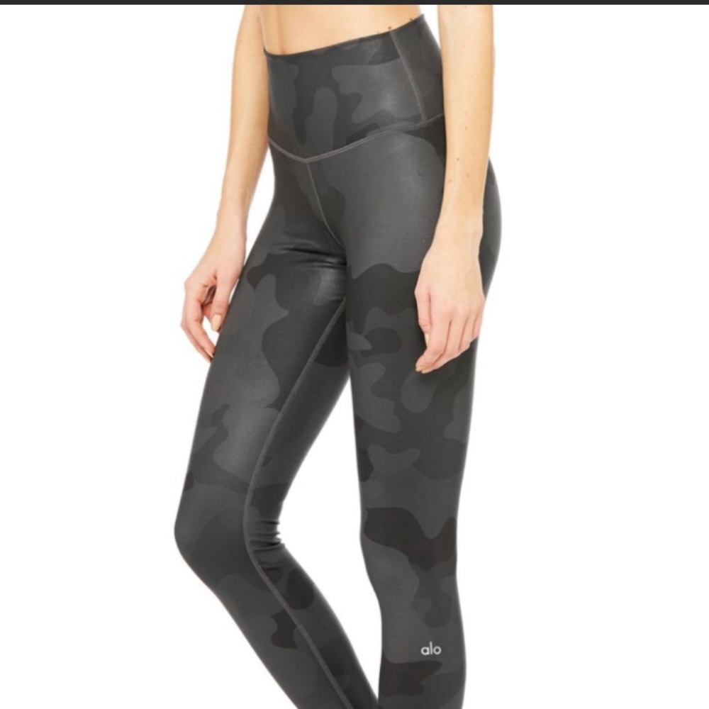 Alo yoga high waist airbrush camo leggings